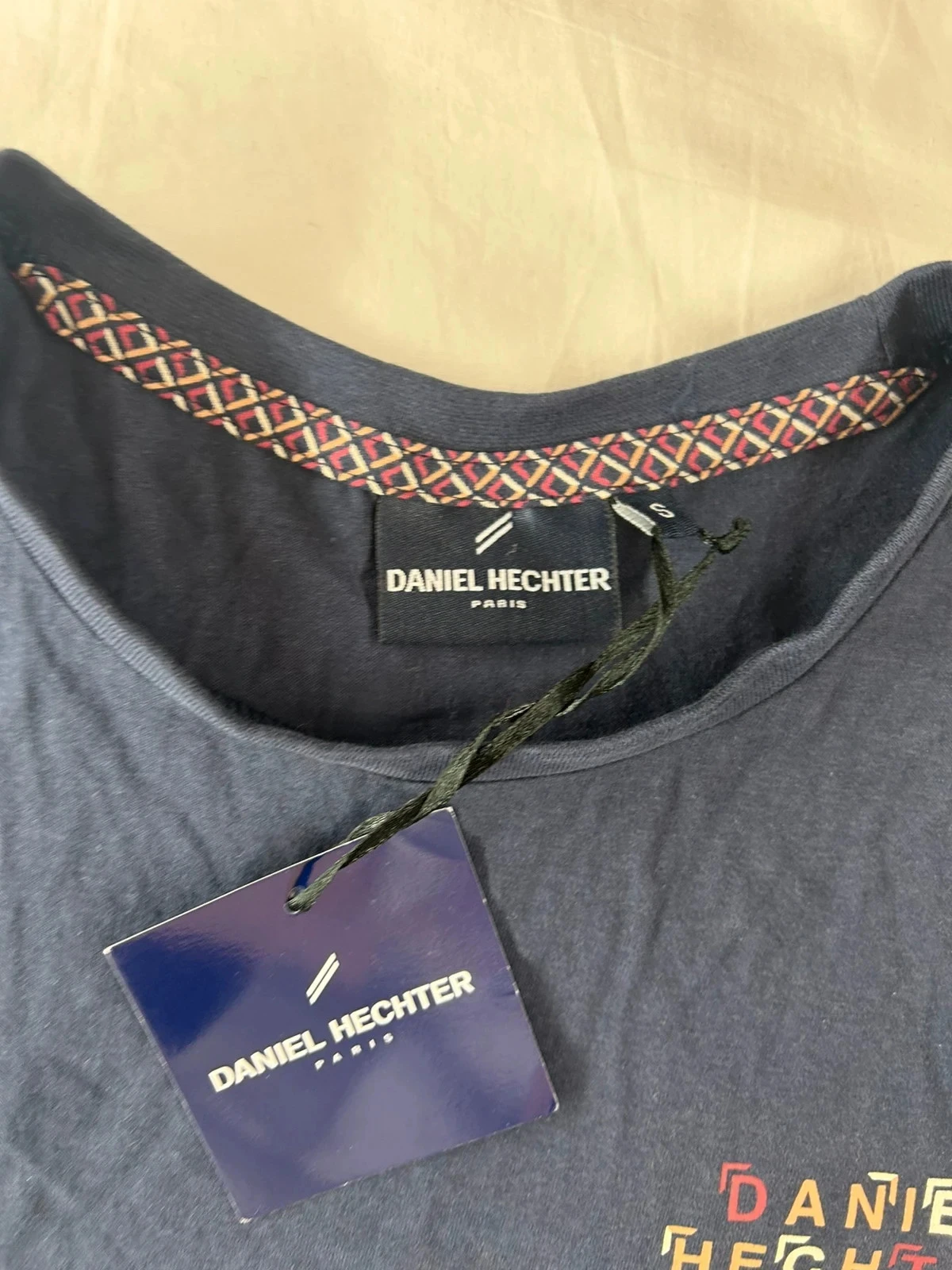 T-shirt vintage azul marinho Daniel hechter – photo 5